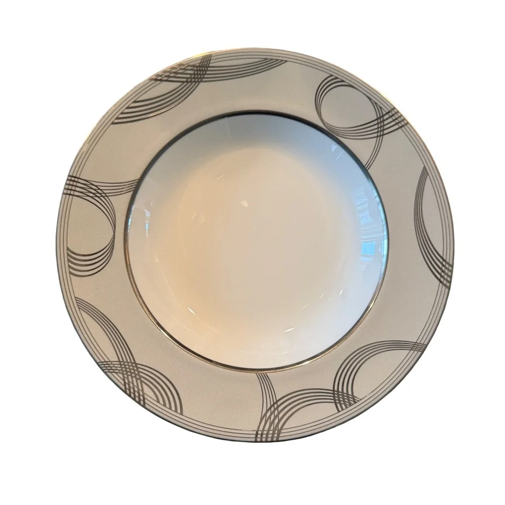 Waterford Ballet Encore Rim Soup Bowl Fine Bone China NWT Discontinued 2006-2009